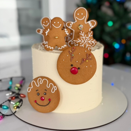 Torturi SARBATORI de iarnă - Tort Prietenii din Turtă Dulce