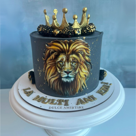 Torturi Personalizate - Tort Aniversar Leu