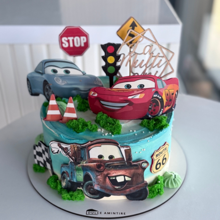 Torturi pentru Copii - Tort Cars Fulger Mcqueen