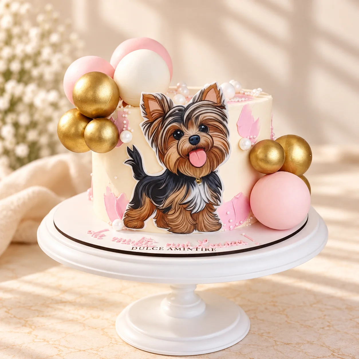 Torturi Personalizate - Tort catelusa Terrier