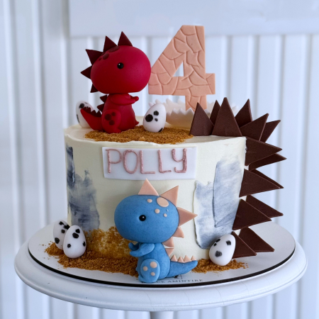 Torturi pentru Copii - Tort Dinozauri furioși de dulci