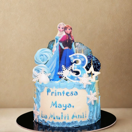 Torturi pentru Copii - Tort Frozen - Ana si Elsa