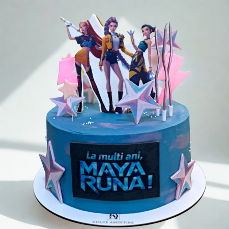 Torturi Personalizate - Tort Huntrix Kpop