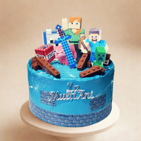 Torturi pentru Copii - Tort Minecraft