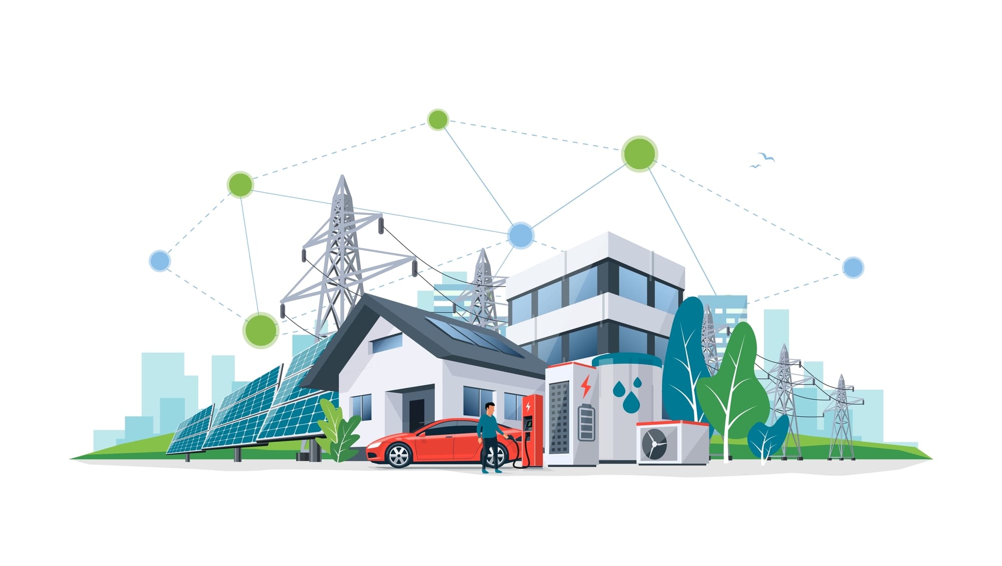 Cum panourile fotovoltaice pot reduce facturile la energie pentru sistemele de încălzire și răcire