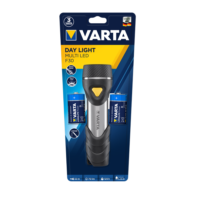Lanterna Varta Day Light Multi F30 LED 2D 17612-big
