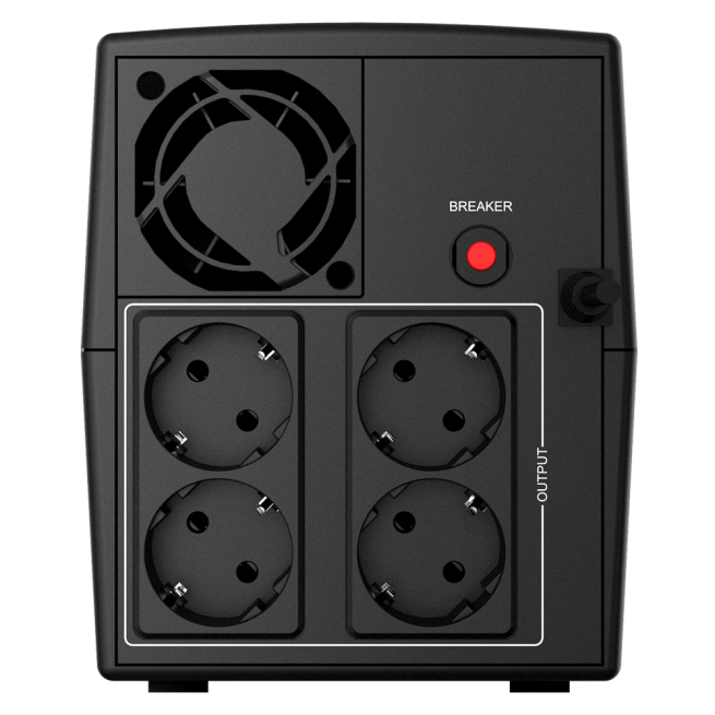UPS nJoy Keen 2000, 2000 VA / 1200 W, Auto-restart, AVR, 4 prize Schuko cu protectie-big