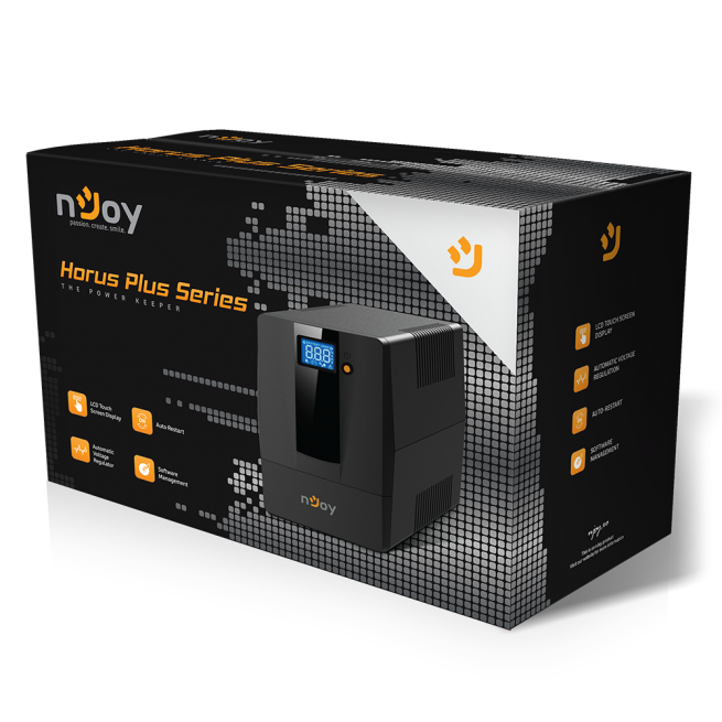 UPS nJoy Horus Plus 1500, 1500VA / 900W-big