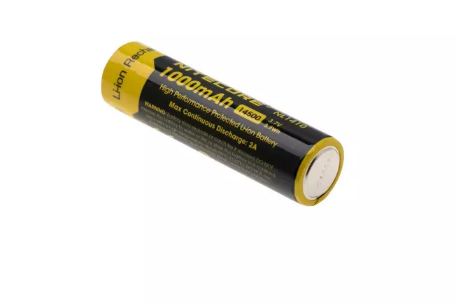 Acumulator Li-Ion 14500 Nitecore 1000 mAh NL1410 [2]