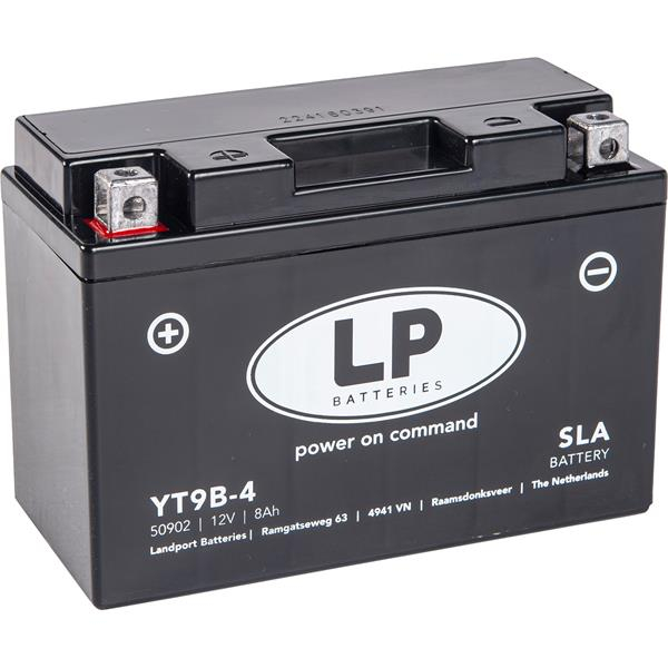 Acumulator Moto LandPort SLA 12V 8 Ah 115A LT9B-4 echivalent YT9B-BS [2]