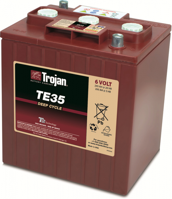 Acumulator Tractiune TROJAN TE35 Deep Cycle 6V 245 Ah-big
