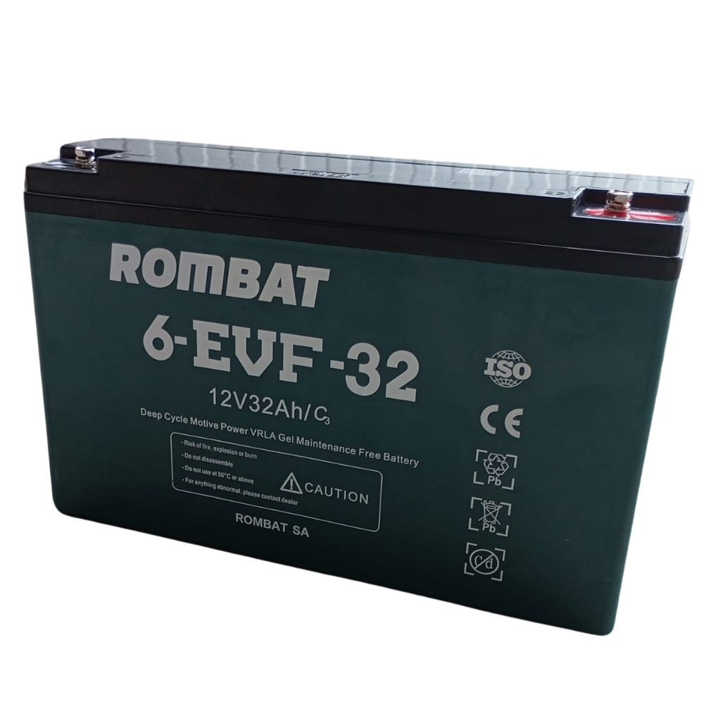 Acumulator VRLA Ciclic AGM 12V 32Ah(3hr) 6-EVF-32 pentru biciclete electrice-big