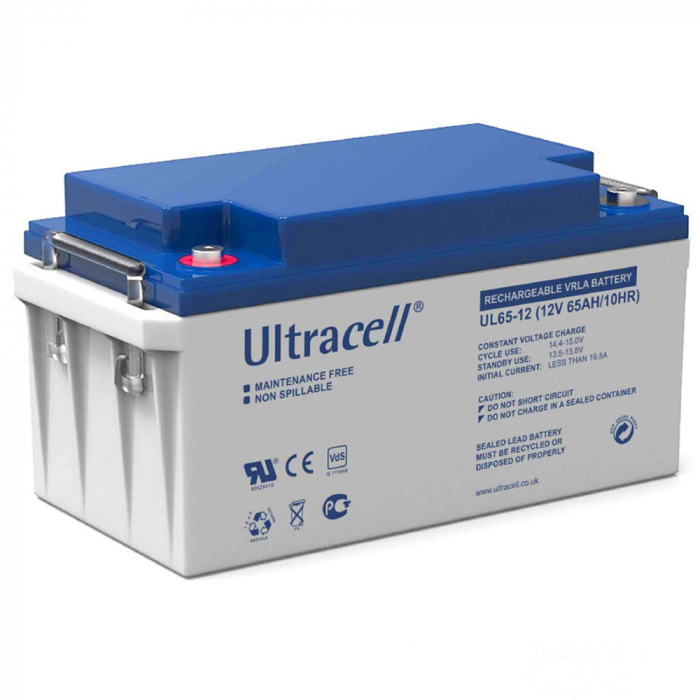 Acumulator VRLA Ultracell 12V, 65Ah UL65-12-big