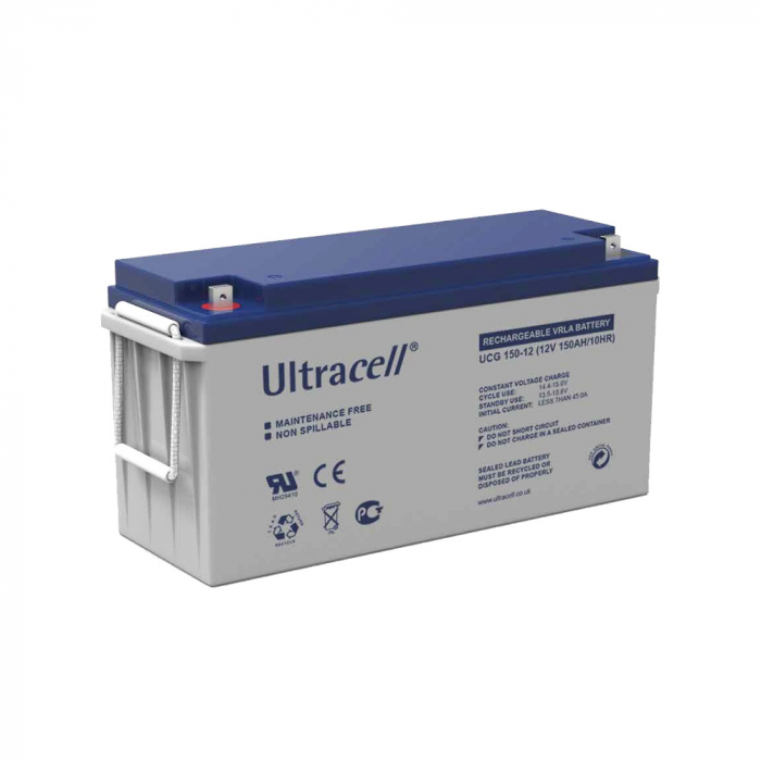 Acumulator VRLA Ultracell Deep Cycle GEL 12V, 150Ah UCG150-12-big