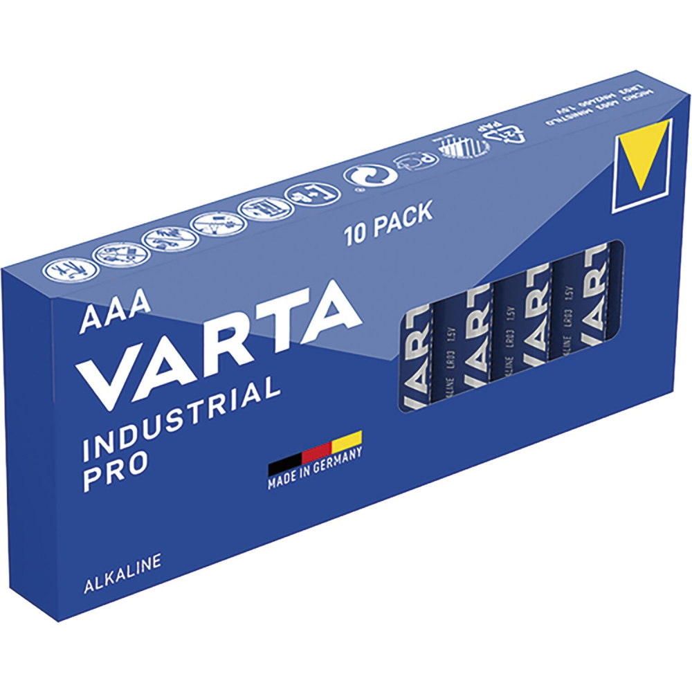 Baterie alcalina VARTA INDUSTRIAL 4003 AAA LR03 1.5V [2]
