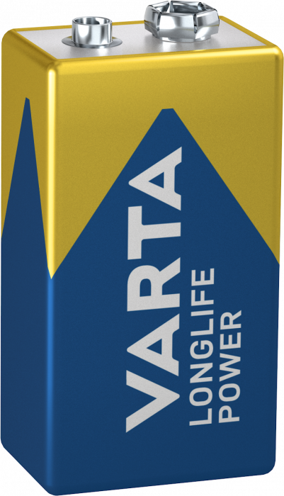 Baterie alcalina Varta Longlife Power 9V blister 1 bucata-big