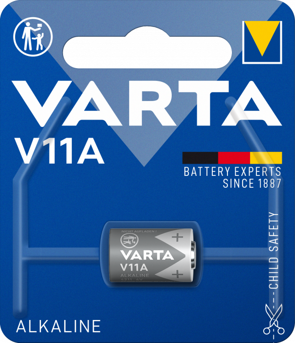 Baterie Alcalina Varta LR11 V11A 6V blister 1 buc-big