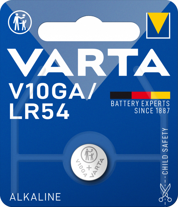 Baterie Alcalina Varta V10GA LR54 1.5V blister 1 buc-big