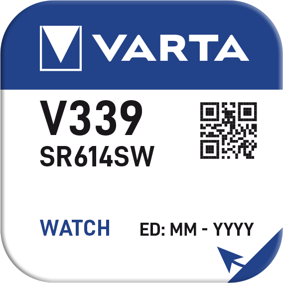 Baterie ceas Varta Silver Oxide V 339 SR614SW blister 1 buc-big