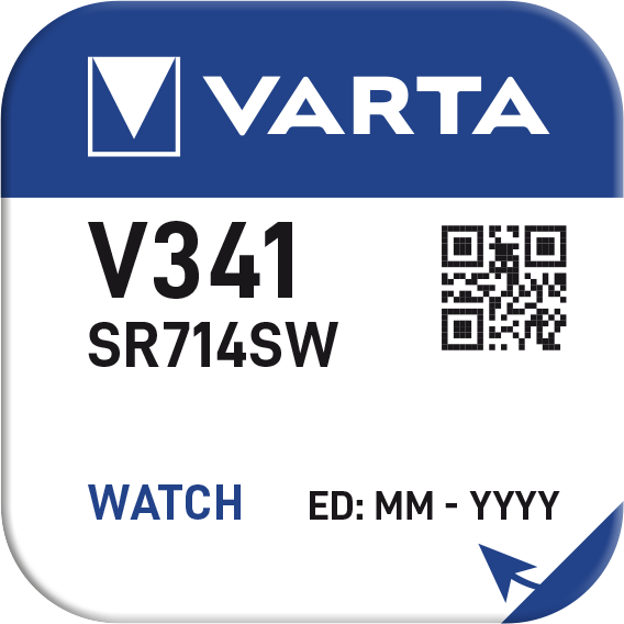 Baterie ceas Varta Silver Oxide V 341 SR714SW blister 1 buc-big