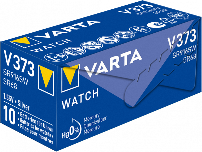 Baterie ceas Varta Silver Oxide V 373 SR916SW blister 1 buc-big