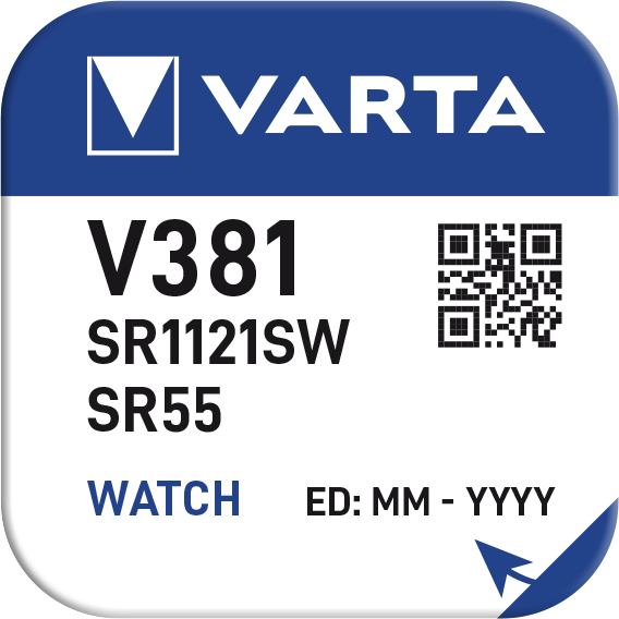 Baterie ceas Varta Silver Oxide V 381 SR1120SW blister 1 buc-big