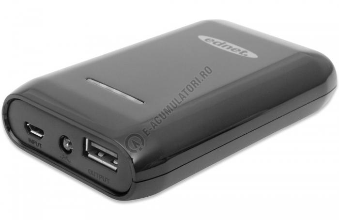 Acumulator extern Ednet Power Bank 6600mAh cod 31887-big