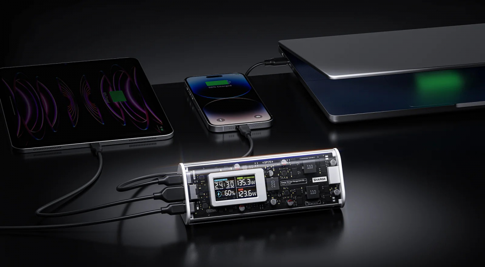 Baterie externa powerbank laptop, telefon, tableta Sharge - Shargeek 170 24000mah [6]