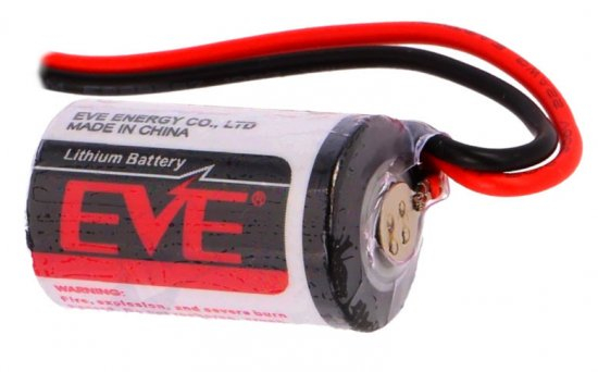 Baterie litiu EVE ER14250PR 1/2AA 3,6V cu fire echivalent 14250 [1]