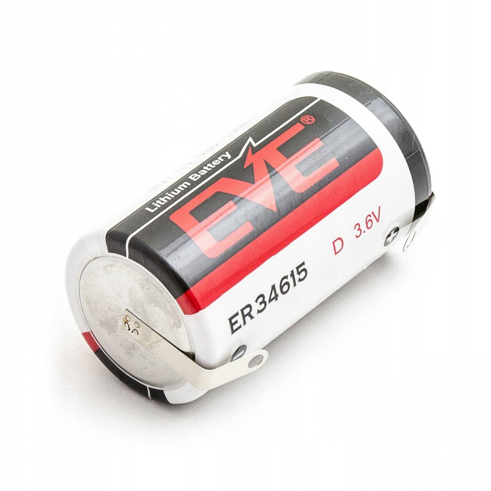 Baterie litiu EVE ER34615CNR D 3,6V cu lamele echivalent 33600 [1]
