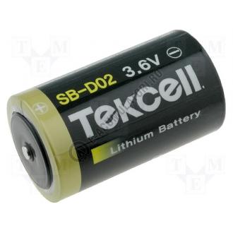 Baterie litiu Tekcell D, R20, 3,6 V, 19 Ah, cod ER34615-big