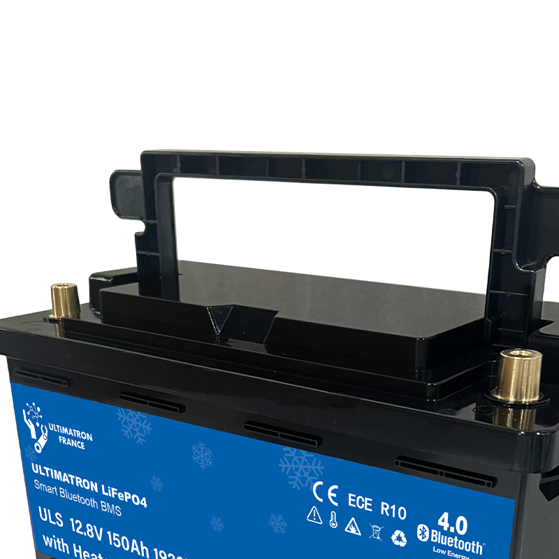 Baterie litiu Ultimatron LiFePO4 12.8V 150Ah cu BMS inteligent, Bluetooth și Încălzire – Motorhome Underseat DIN ULS-12-150H [4]