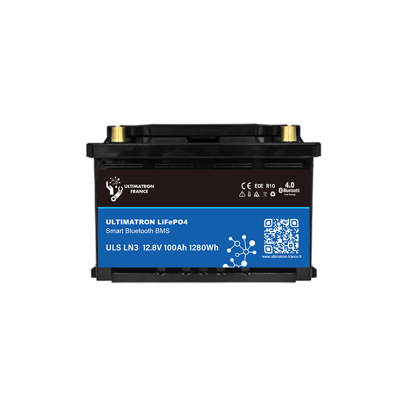 Baterie litiu Ultimatron LiFePO4 12.8V 100Ah LN3 cu BMS inteligent și Bluetooth – Motorhome Underseat ULS-12-100-LN3 [8]