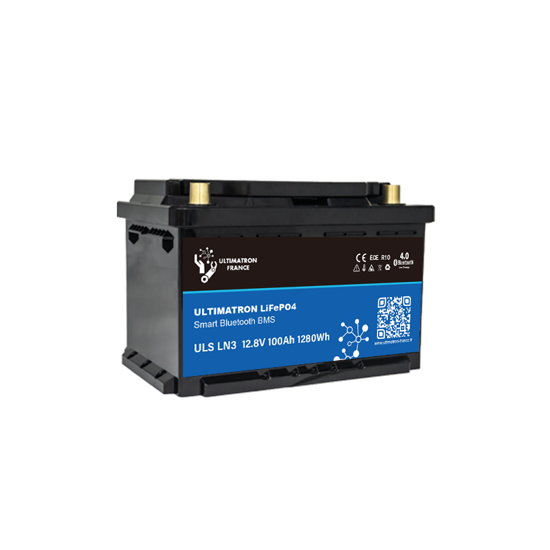 Baterie litiu Ultimatron LiFePO4 12.8V 100Ah LN3 cu BMS inteligent și Bluetooth – Motorhome Underseat ULS-12-100-LN3 [4]