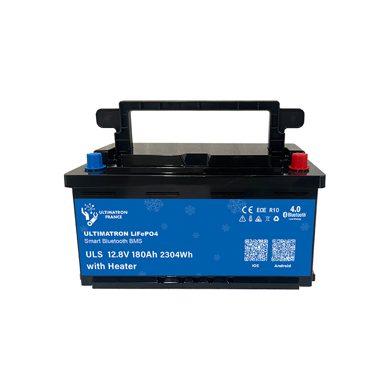 Baterie litiu Ultimatron LiFePO4 12.8V 180Ah cu BMS inteligent, Bluetooth și Încălzire – Motorhome Underseat DIN ULS-12-180H [2]