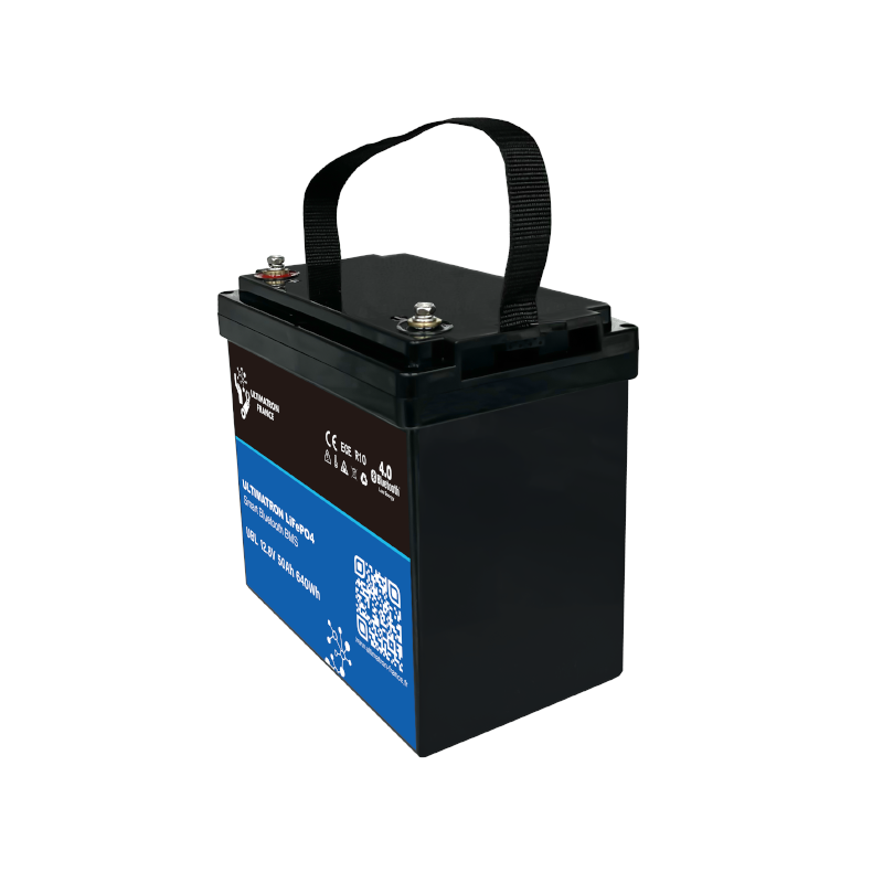 Baterie litiu Ultimatron LiFePO4 12.8V 50Ah cu BMS inteligent și Bluetooth UBL-12-50 [4]
