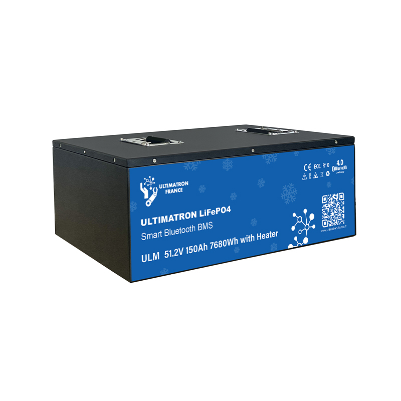 Baterie litiu Ultimatron LiFePO4 51.2V 150Ah cu BMS inteligent, Bluetooth și Încălzire integrată [5]