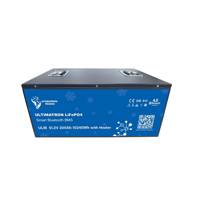 Baterie litiu Ultimatron LiFePO4 51.2V 200Ah cu BMS inteligent, Bluetooth și Încălzire integrată [3]