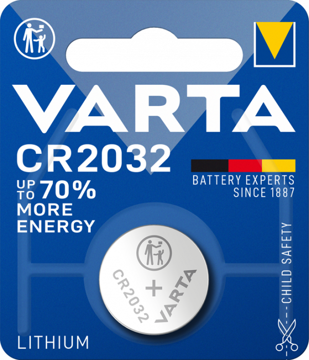 Baterie Litiu Varta CR 2032 3V blister 1 buc-big
