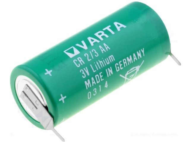 Baterie litiu Varta CR2/3AA 3 V 1350 mah 1 pin (+) 1 pin (-) CR2/3AASLF2P/V [1]