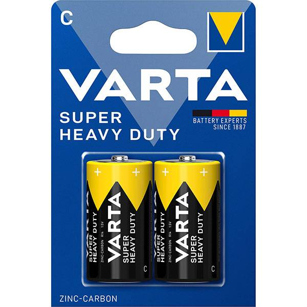 Baterie Varta Super Heavy Duty C 1.5V Zinc-Carbon Blister 2 buc [1]