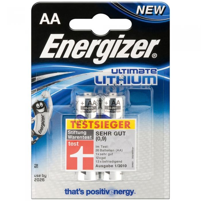 Baterii Energizer Ultimate Lithium AA blister 2 buc-big