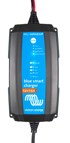 Victron Energy Blue Smart IP65 Charger 12/25(1) 230V CEE 7/16-big