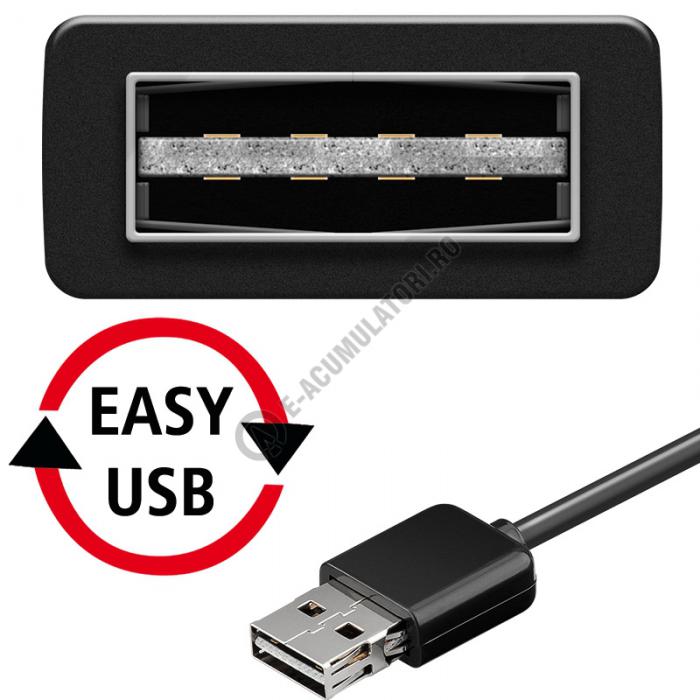 Cablu EASY USB Sync & Charging  Goobay cod 69837-big