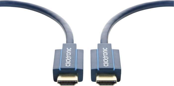 Cablu High Speed HDMI  Ethernet (HDMI A/HDMI A) 2 m Clicktronic cod 70303-big
