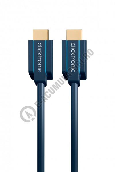 Cablu High Speed HDMI Ethernet (HDMI A/HDMI A) Clicktronic 0.5m cod 70300-big