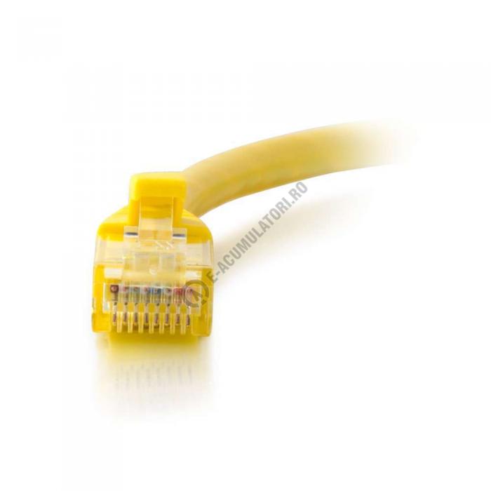 Cablu retea UTP CAT6 Booted Unshielded C2G 2m yellow 83468 [3]