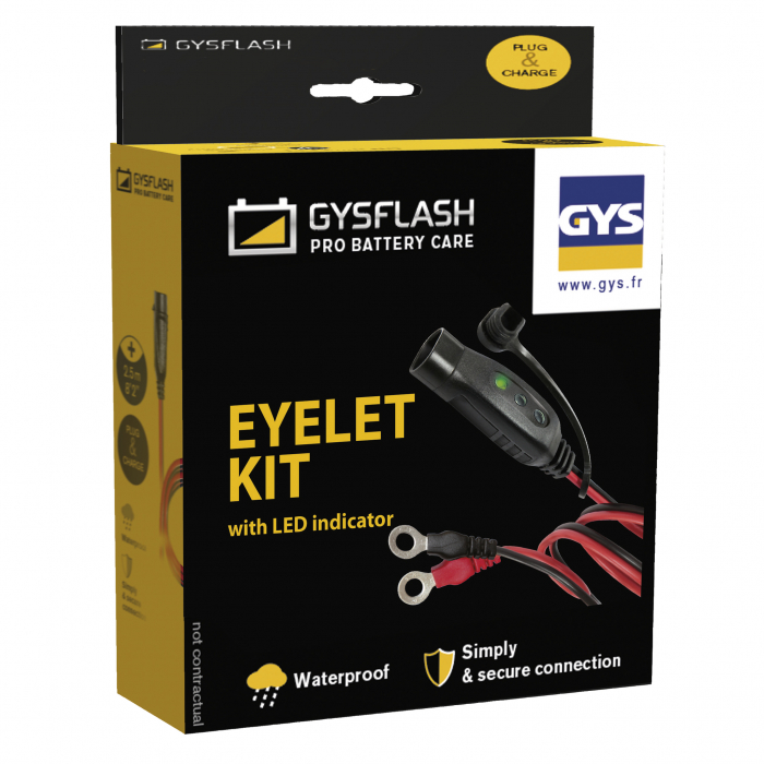Cabluri si conectori tip ochi Gys cu Indicator de Incarcare - Gysflash 1 la 6 [3]
