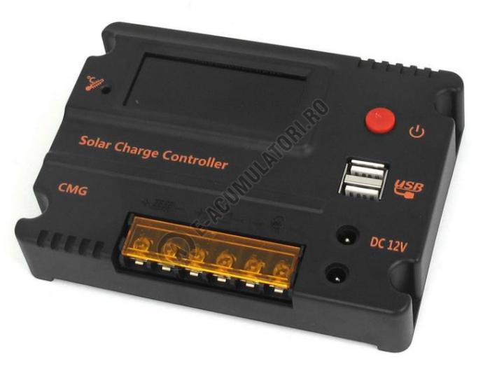 Controlor incarcare solar 20A 12/24V CMG2420-big