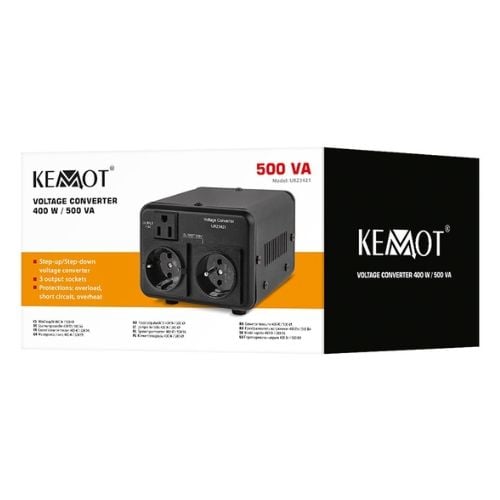 Convertor de tensiune Kemot URZ3421, 400W, 500VA, 230V ↔ 115V [3]